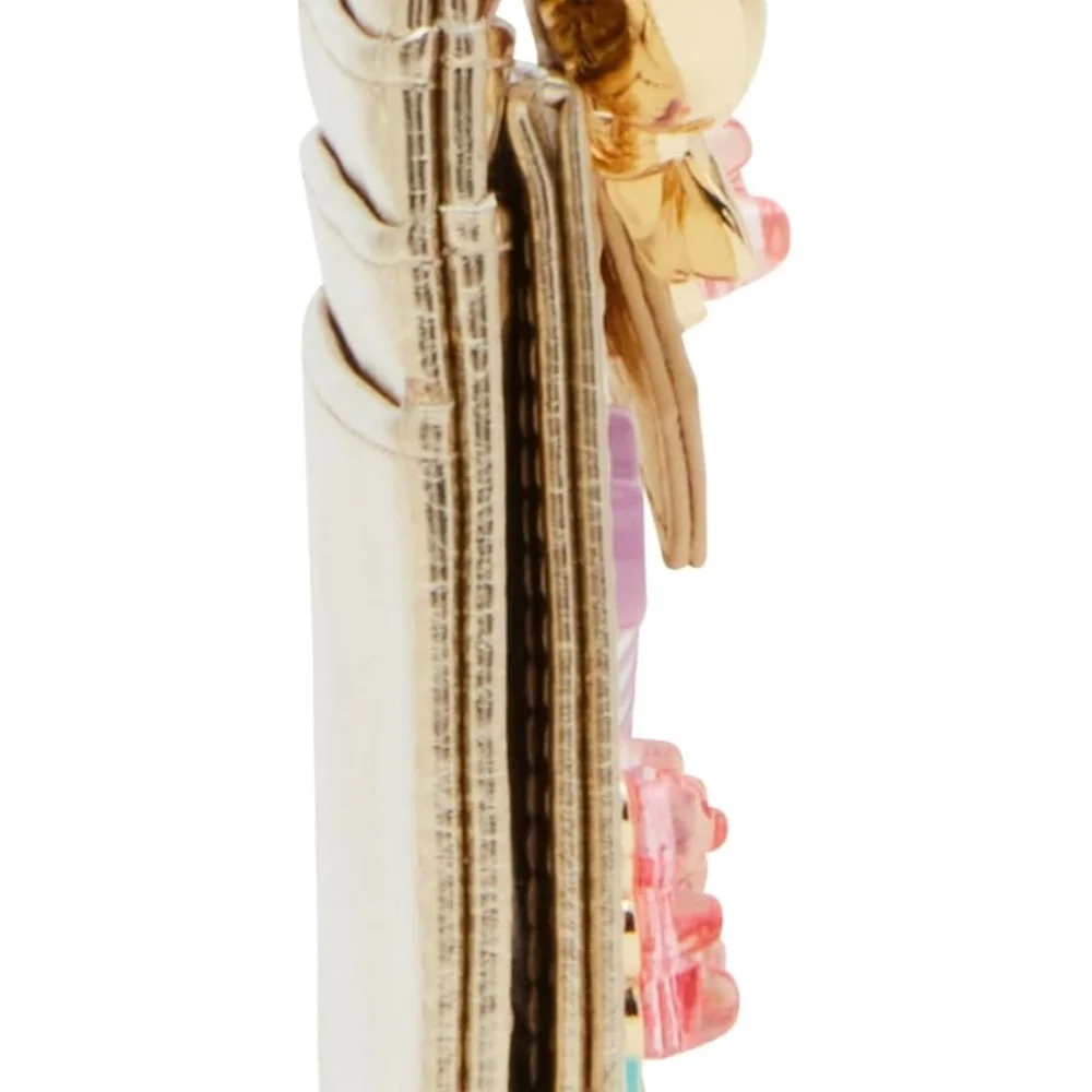 Betsey Johnson Gold Candy Bifold Wallet - Picture 6 of 6